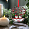 Grandma, Your Love Has Shaped Me In Lasting Ways - Family Personalized Custom Circle Glass Ornament - New Arrival, Christmas Gift For Grandma, Grandpa AMZ