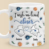 I Found A Sister By Heart - Bestie Personalized Custom 3D Inflated Effect Printed Mug - New Arrival, Gift For Best Friends, BFF, Sisters AMZ