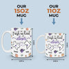 I Found A Sister By Heart - Bestie Personalized Custom 3D Inflated Effect Printed Mug - New Arrival, Gift For Best Friends, BFF, Sisters AMZ