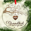 Every House Needs A Nana In It - Family Personalized Custom Circle Glass Ornament - New Arrival, Christmas Gift For Grandma AMZ