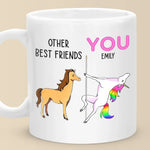 Custom Name Funny Best Friend Gifts - Personalized Mugs