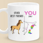 Custom Name Funny Best Friend Gifts - Personalized Mugs