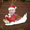Custom Photo Kids Make The Holiday Season Unforgettable - Family Personalized Custom Ornament - Acrylic Custom Shaped - Christmas Gift For Kids