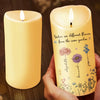 The Earth Laughs In Flowers - Bestie Personalized Custom LED Candle - Christmas Gift For Best Friends, BFF, Sisters