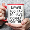 Finally Made The Nice List - Bestie Personalized Custom Accent Mug - Christmas Gift For Best Friends, BFF, Sisters