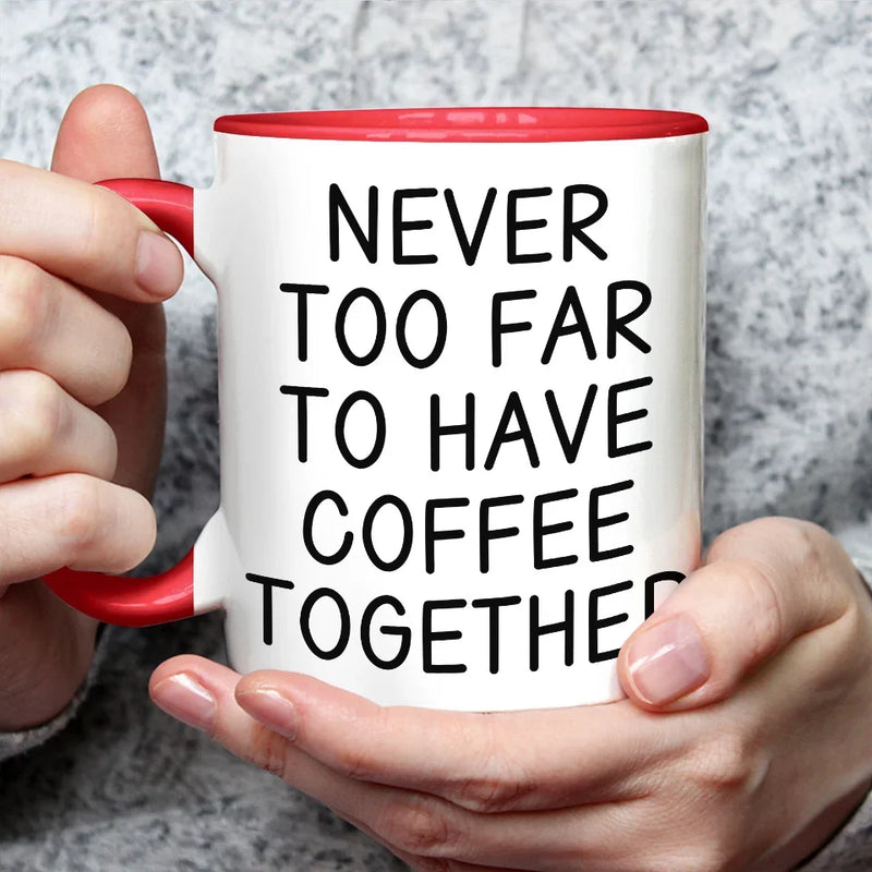Finally Made The Nice List - Bestie Personalized Custom Accent Mug - Christmas Gift For Best Friends, BFF, Sisters