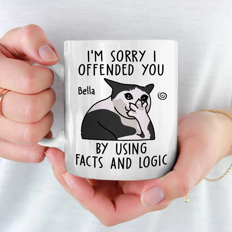 I’m Sorry For The Mean, Accurate Things I Said - Friend Personalized Custom Mug - Christmas Gift, Birthday Gift For Best Friends, Family Members, Coworkers, Yourself
