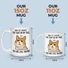 With My Expression Saying Enough - Friend Personalized Custom Mug - Christmas Gift, Birthday Gift For Best Friends, Family Members, Coworkers, Yourself