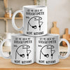 The Giveashitometer Says, Try Again Later - Friend Personalized Custom Mug - Christmas Gift, Birthday Gift For Best Friends, Family Members, Coworkers, Yourself