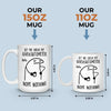 The Giveashitometer Says, Try Again Later - Friend Personalized Custom Mug - Christmas Gift, Birthday Gift For Best Friends, Family Members, Coworkers, Yourself