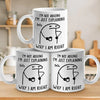 I'm Just Explaining The Reasons I’m Right - Friend Personalized Custom Mug - Christmas Gift, Birthday Gift For Best Friends, Family Members, Coworkers, Yourself