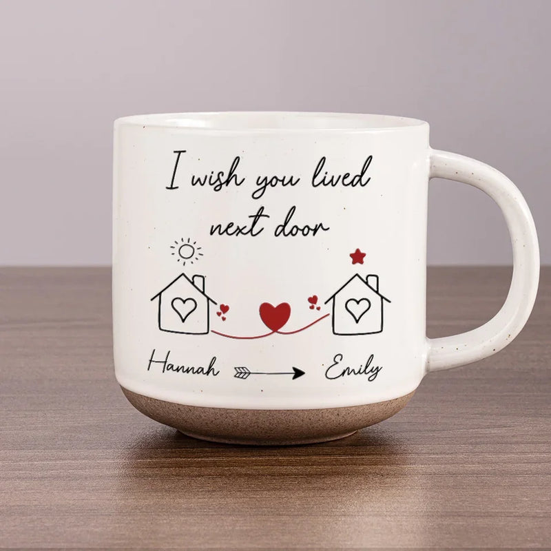 I Miss You So Much - Bestie Personalized Custom Printed Pottery Mug - Gift For Best Friends, BFF, Sisters