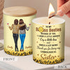 You’re My Happy Place - Bestie Personalized Custom Smokeless Scented Candle - Christmas Gift For Best Friends, BFF, Sisters