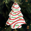 Merry Christmas To My  Family - Family Personalized Custom Ornament - Acrylic Custom Shaped - New Arrival, Christmas Gift For Family Members AMZ