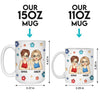 Friends Bring Warmth And Light To Our Darkest Days - Bestie Personalized Custom 3D Inflated Effect Printed Mug - Gift For Best Friends, BFF, Sisters