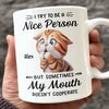 Life Tip, When In Doubt, Blame The Cat - Friend Personalized Custom Mug - Christmas Gift, Birthday Gift For Best Friends, Family Members, Coworkers, Yourself