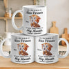 Life Tip, When In Doubt, Blame The Cat - Friend Personalized Custom Mug - Christmas Gift, Birthday Gift For Best Friends, Family Members, Coworkers, Yourself
