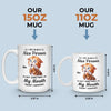 Life Tip, When In Doubt, Blame The Cat - Friend Personalized Custom Mug - Christmas Gift, Birthday Gift For Best Friends, Family Members, Coworkers, Yourself