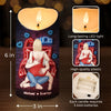 My Love For You Sparkles Like The Brightest Star - Couple Personalized Custom LED Candle - Christmas Gift For Husband Wife, Anniversary