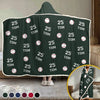 Just Play - Personalized Custom Snuggle Blanket, Hoodie Blanket - Christmas Gift For Sport Lovers, Sport Players