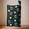 Just Play - Personalized Custom Snuggle Blanket, Hoodie Blanket - Christmas Gift For Sport Lovers, Sport Players