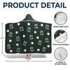 Just Play - Personalized Custom Snuggle Blanket, Hoodie Blanket - Christmas Gift For Sport Lovers, Sport Players