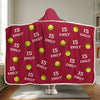 Play Hard, Play Smart - Personalized Custom Snuggle Blanket, Hoodie Blanket - Christmas Gift For Sport Lovers, Sport Players