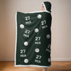 Chase The Win - Personalized Custom Snuggle Blanket, Hoodie Blanket - Christmas Gift For Sport Lovers, Sport Players