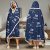 Find Your Fire - Personalized Custom Snuggle Blanket, Hoodie Blanket - Christmas Gift For Sport Lovers, Sport Players