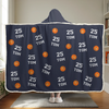 Rise And Grind - Personalized Custom Snuggle Blanket, Hoodie Blanket - Christmas Gift For Sport Lovers, Sport Players