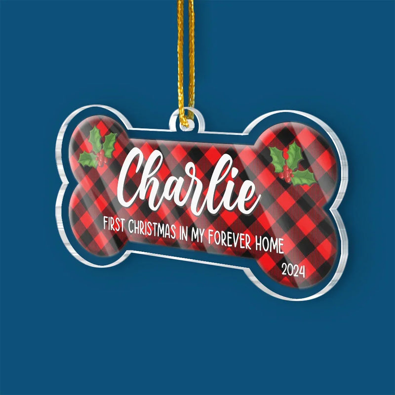 My Pet Completes My World - Dog & Cat Personalized Custom Ornament - Acrylic Custom Shaped - Christmas Gift For Pet Owners, Pet Lovers