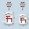 Family Fun Day - Family Personalized Custom Mug - Christmas Gift For Family Members