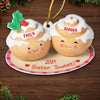 The Best Gift This Christmas Is Time Spent Together - Bestie Personalized Custom Ornament - Acrylic Custom Shaped - Christmas Gift For Best Friends, BFF, Sisters