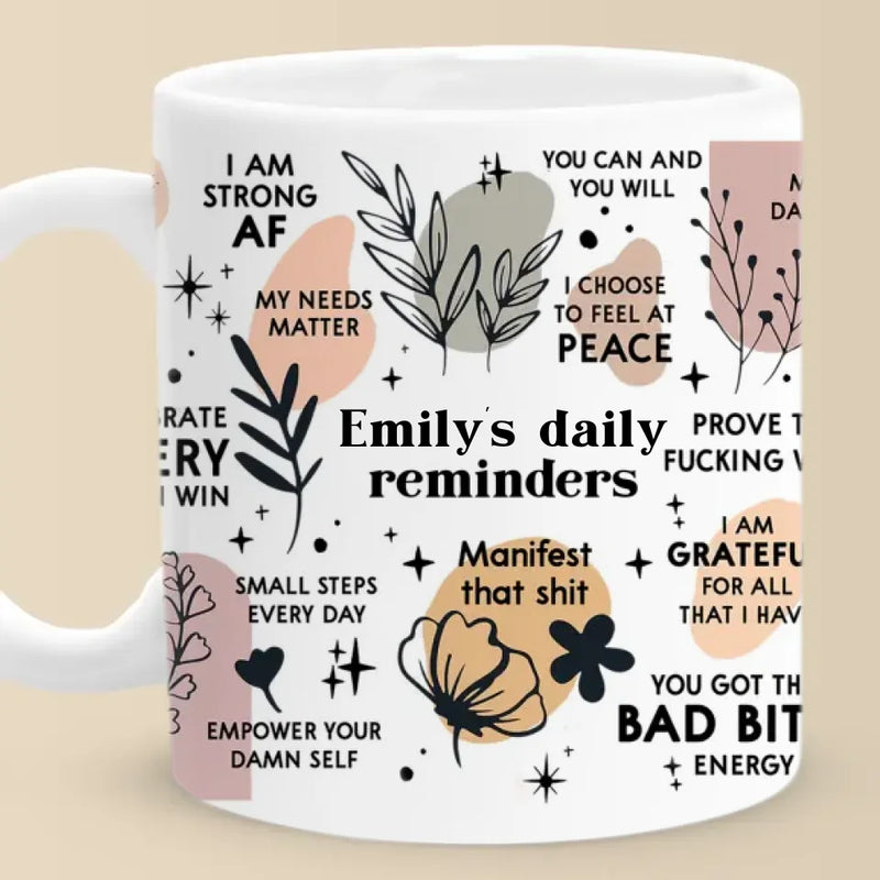 Your Only Limit Is You - Personalized Custom Mug - Birthday Gift, Gift For Yourself