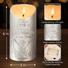 I Don't Need A Perfect Life, Just Your Hand In Mine - Couple Personalized Custom LED Candle - Christmas Gift For Husband Wife, Anniversary