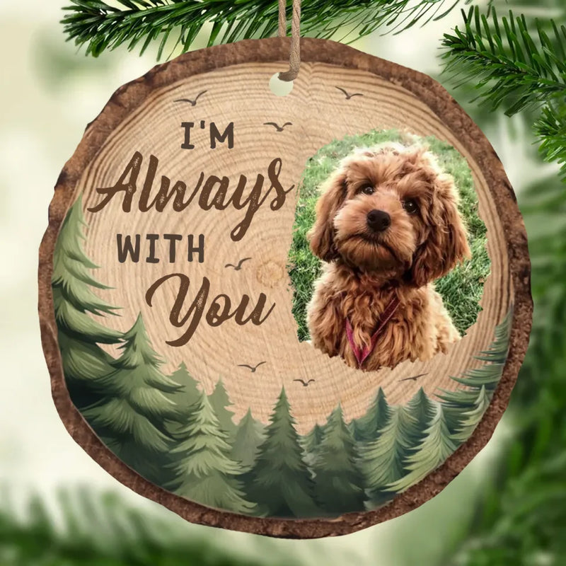 Custom Photo Until The Day We Meet Again On The Rainbow Bridge - Memorial Personalized Custom Ornament - Wood Custom Shaped - Sympathy Gift, Christmas Gift For Pet Owners, Pet Lovers