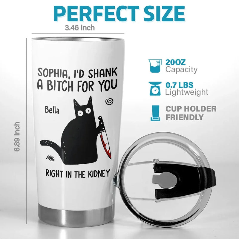 I've Got Your Back, No Matter What - Friend Personalized Custom Tumbler - Christmas Gift For  Best Friends, Sisters, Family Members, Coworkers
