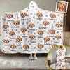 Custom Photo Home Is Where My Pet Is - Dog & Cat Personalized Custom Snuggle Blanket, Hoodie Blanket - Christmas Gift For Pet Owners, Pet Lovers