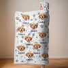 Custom Photo Home Is Where My Pet Is - Dog & Cat Personalized Custom Snuggle Blanket, Hoodie Blanket - Christmas Gift For Pet Owners, Pet Lovers