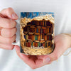 Where Books Are, Magic Happens - Personalized Custom Mug - Christmas Gift For Book Lovers
