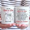 You’re Not Just My Best Friend, You’re My Ride Or Die Forever - Bestie Personalized Custom Mug - Christmas Gift For Best Friends, BFF, Sisters