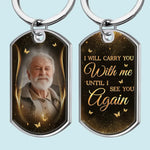 Custom Photo Memorial Keepsake Gifts - Personalized Keychain