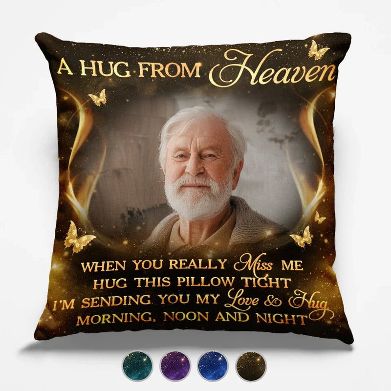Custom Photo Memorial Gifts - Personalized Pillow