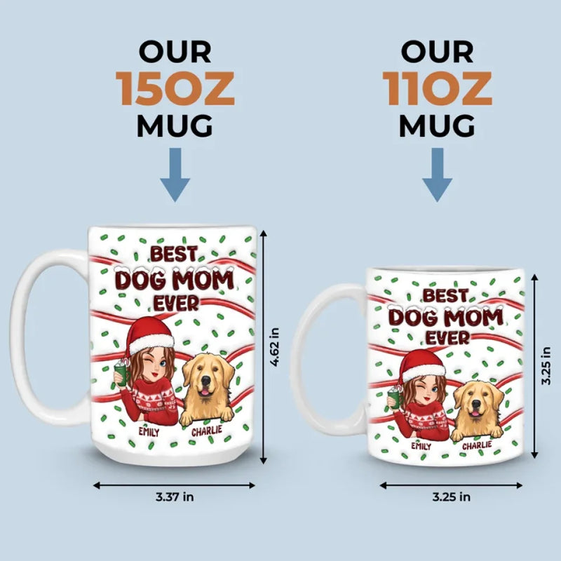 Feline Jolly This Christmas - Dog & Cat Personalized Custom 3D Inflated Effect Printed Mug - Christmas Gift For Pet Owners, Pet Lovers