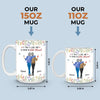 It Takes A Long Time To Grow An Old Friend - Bestie Personalized Custom Mug - Christmas Gift For Best Friends, BFF, Sisters