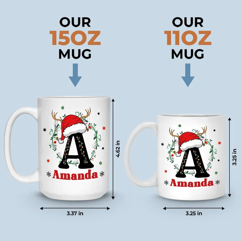 Christmas Is A Season Of Joy, Love And Goodwill To All - Friend Personalized Custom Mug - Christmas Gift For Best Friends, Sisters, Family Members