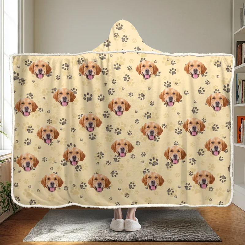Custom Photo Love Without Limits - Dog & Cat Personalized Custom Snuggle Blanket, Hoodie Blanket - Christmas Gift For Pet Owners, Pet Lovers