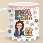 Custom Name Dog Mom Gifts for Women - Personalized Mugs