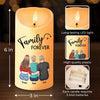 Together Is Our Favorite Place - Family Personalized Custom LED Candle - Christmas Gift For Family Members