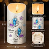 I Still Think Of You, My Heart Still Looks For You But My Soul Knows You're At Peace - Memorial Personalized Custom LED Candle - Sympathy Gift, Christmas Gift For Family Members